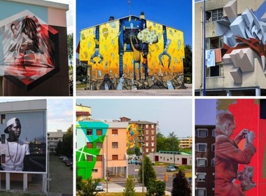 Lio Brepi participa al festival d'art urbà Without Frontiers-Lunetta a Colori 2023