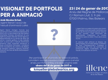 Visionat de portfolis per a animació